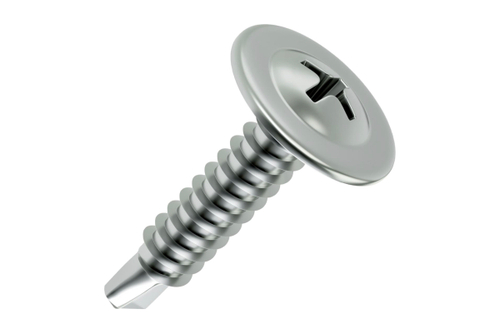 Саморез с прессшайбой 4,2*57 сверло (пачка 500шт)