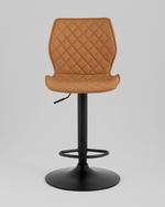 Стул барный Dome экокожа коричневый 2 шт