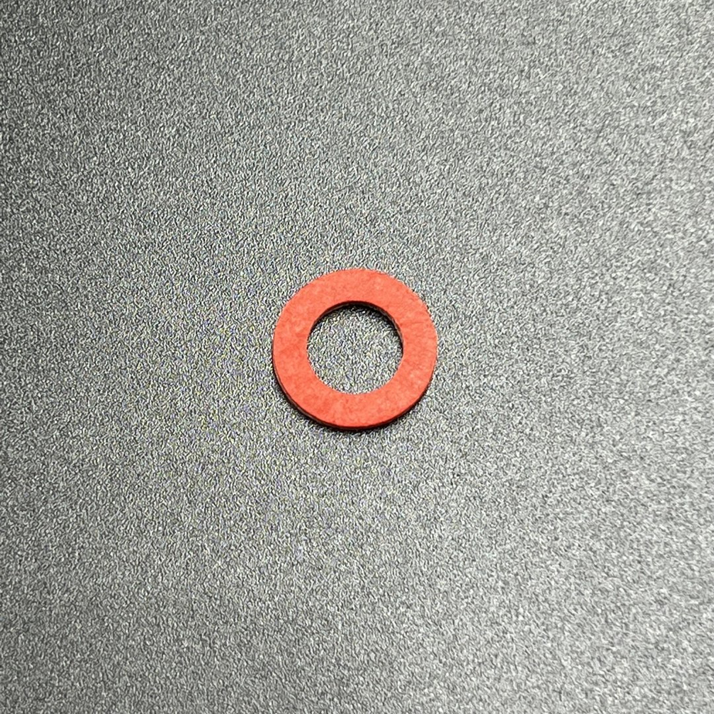 Прокладка пробки редуктора Yamaha 2-300, F4-350 (90430-08003) (8.0х12.6х1.6mm) (YUELANG)