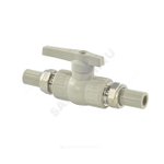 Кран шаровой PP-R полнопроходной серый Дн 20х3/4" VALFEX 20246020Г