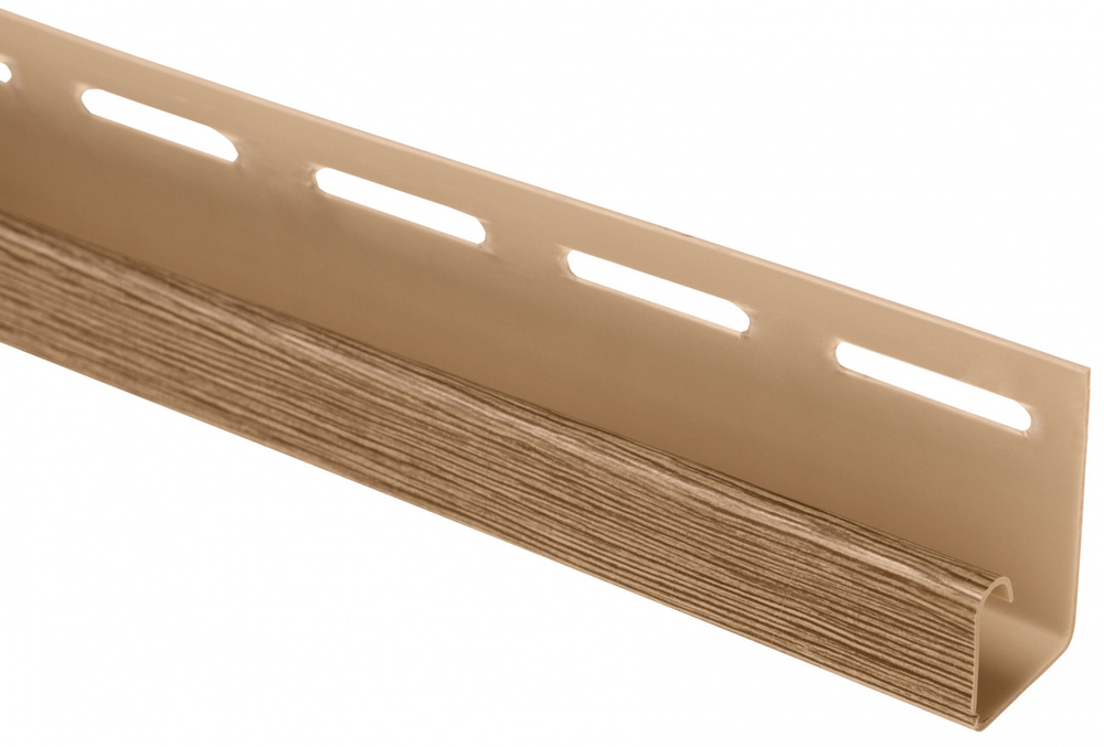 Джей профиль Альта Профиль Blockhouse Люкс К-15 Орех 3м