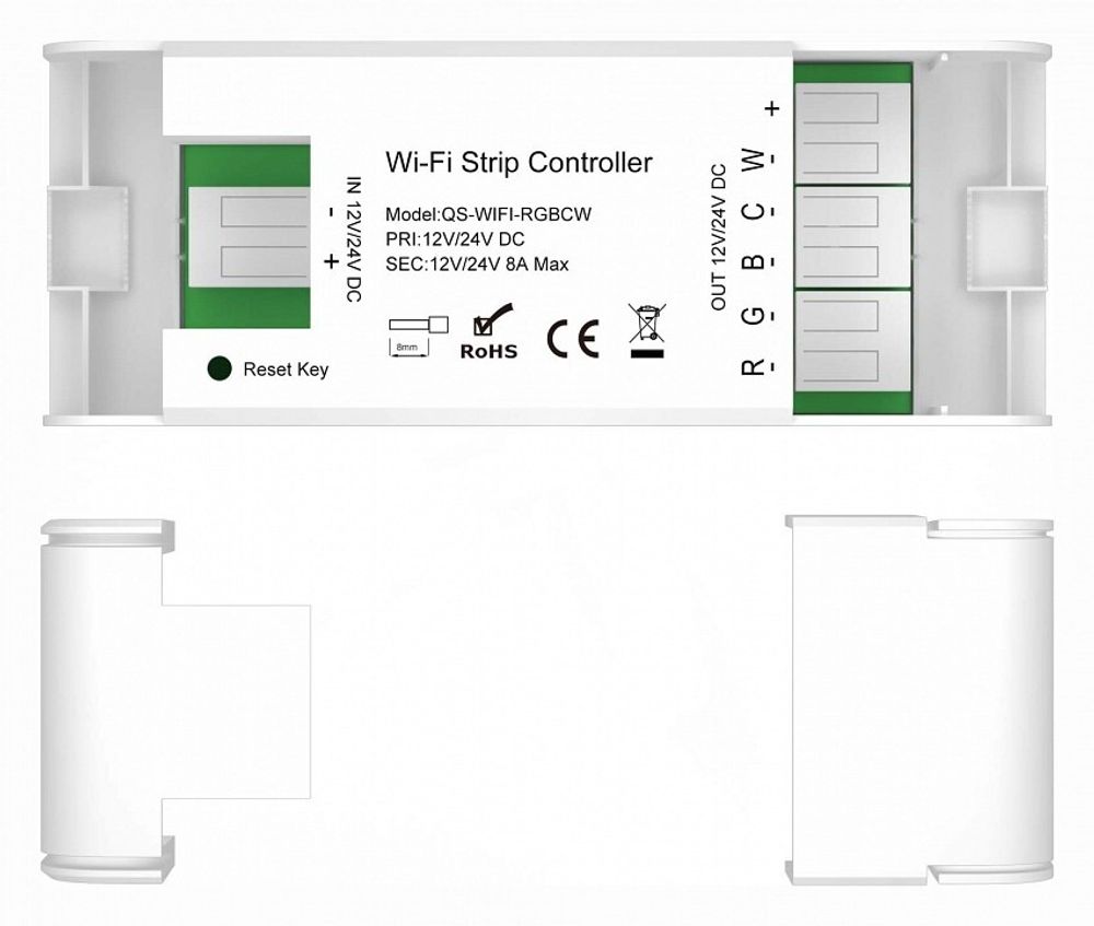 Контроллер-регулятор цвета RGBW Wi-Fi для смартфонов и планшетов ST-Luce Around ST9000.500.01RGBCW
