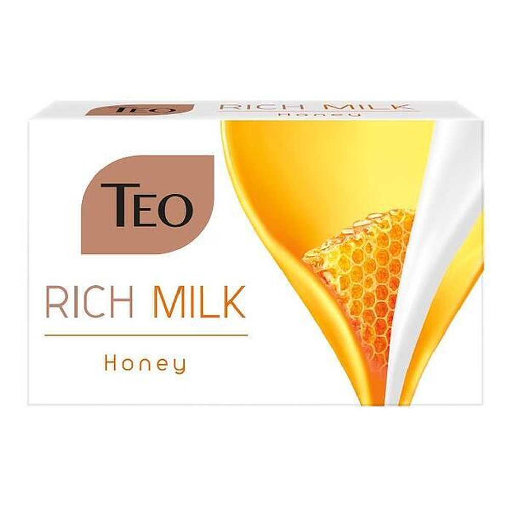 Мыло твёрдое Teo Rich Milk Honey 90г