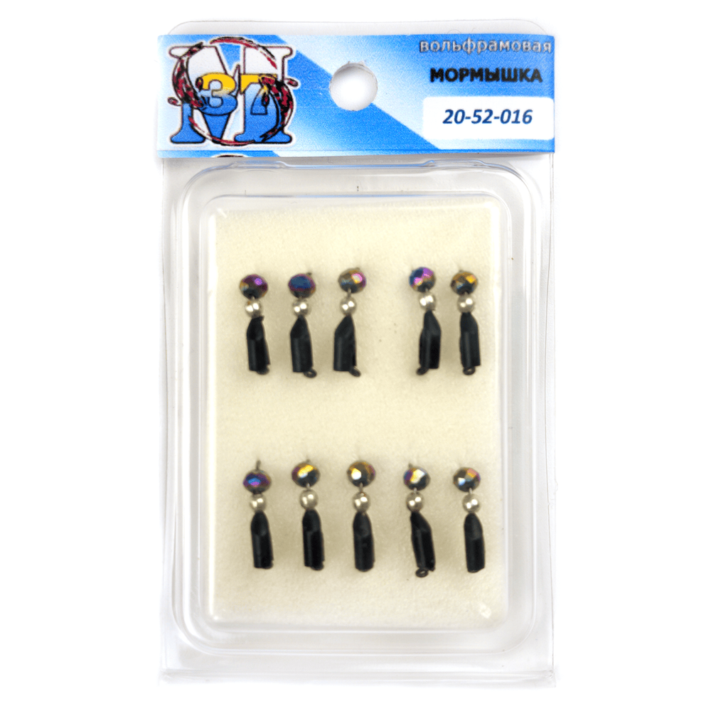 Мормышка "Столбик" с коронкой + подвеска (2мм)