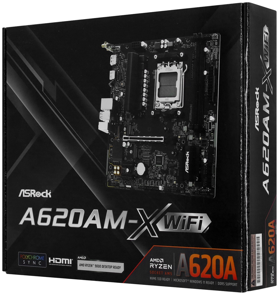 Материнская плата ASRock A620AM-X WiFi