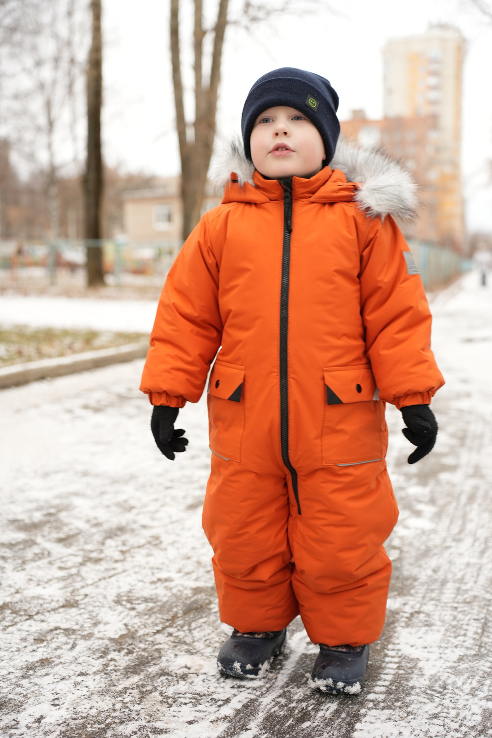 Комбинезон зимний мембрана для мальчика 2-8 лет Милашка Сьюзи