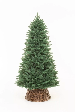 Искусственная елка Французская 240 см., литая хвоя+ПВХ, ЕлкиТорг (166240)