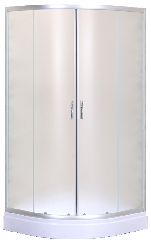 Душевое ограждение Loranto 100х100х195, поддон 13 см (CS-8025S)