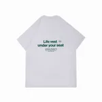 Футболка AFK by Scrrreen Life vest under your seat Белая