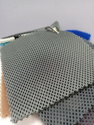 Сетка обивочная трехслойная триплированная Dark grey metalic