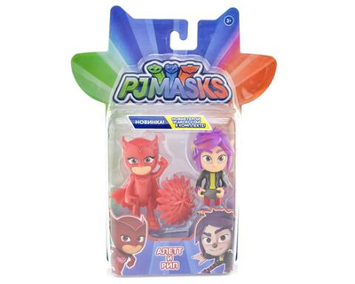 Игровой набор "Герои в масках. "Алетт и Рип" 2 фигурки,8 см PJ Masks