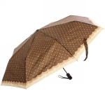 Зонт женский полуавтомат «Ультрамарин - Лагуна», микс 6 цветов, 8 спиц, d-100см, длина в слож. виде 28см, голубые цветы