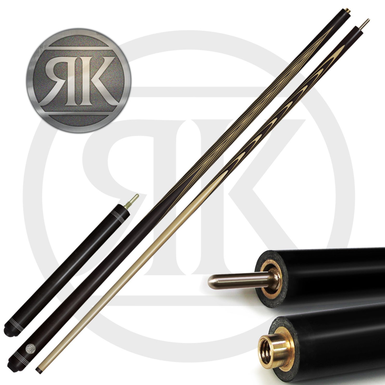 Кий Ястреб, граб/черный граб, 25-запилов, 2PC(ЯК) фото №7