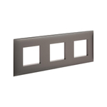 Рамка "Avanti", "Серый жемчуг", 3 поста (6 мод.)