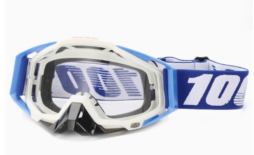 очки кроссовые BOLLFO сине/бело/черные