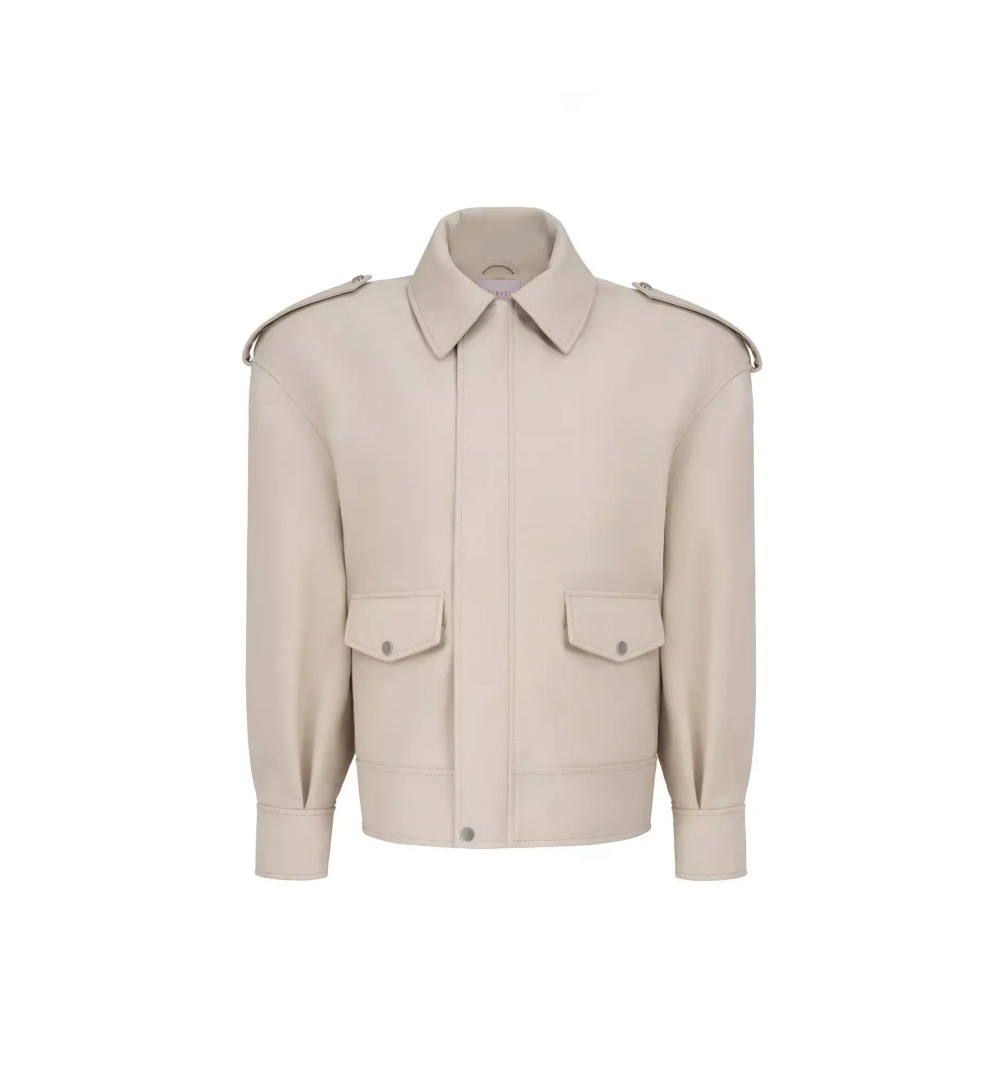 Куртка LIGHT NAPPA, Молочный