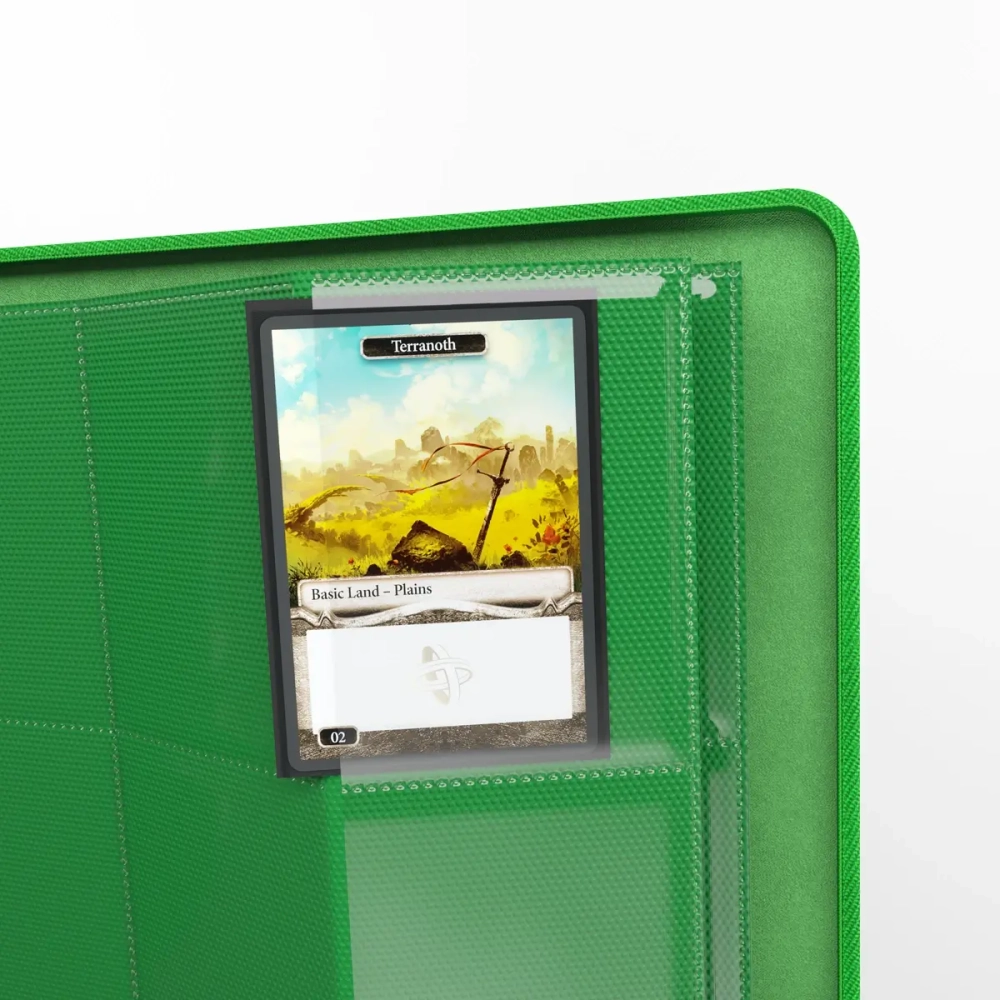 Альбом для хранения карт Gamegenic Zip-Up Album 8-Pocket: Green