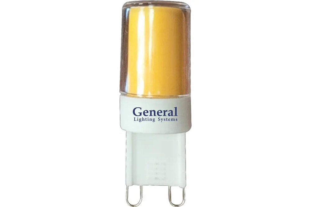Лампа светодиодная General Lighting Systems GLDEN-G9-5-COB-220-6500, 10 шт./уп