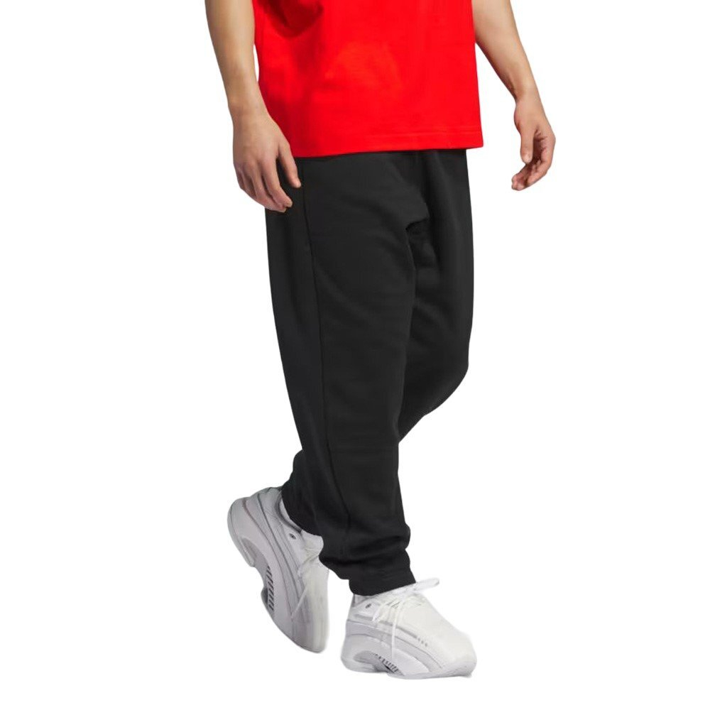 Штаны adidas Basketball Fleece Pants Black
