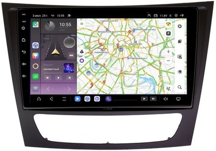 Магнитола для Mercedes-Benz E (W211) 2002-2010, CLS W219 - Carmedia OL-9149 QLed, Android 13, TS20, CarPlay, SIM-слот