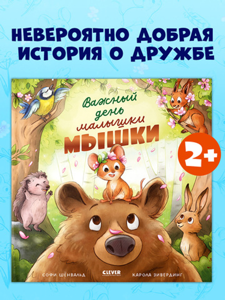 Книжки-картинки. Важный день малышки Мышки