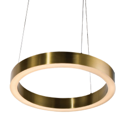 Подвесной светильник Cloyd RAUNDS P1 / Ø65 см - латунь (арт.10252)