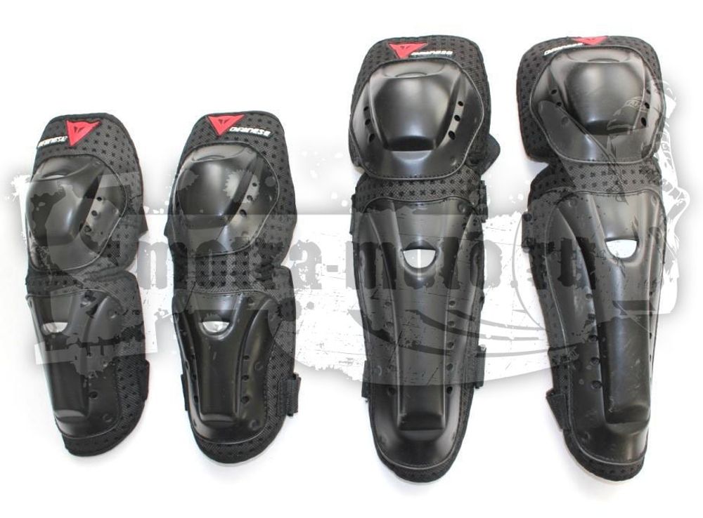 Комплект мотонаколенников и мотоналокотников - Dainese (черный)