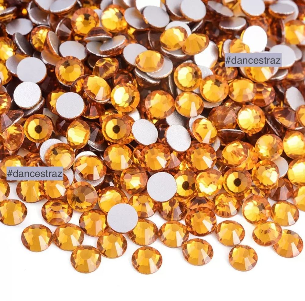 Стразы клеевые, Topaz, P19, SS40, 1440, (F2)