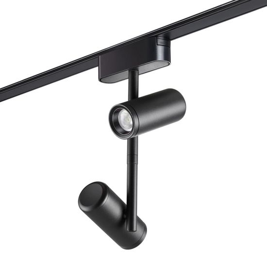 359106 SHINO NT23 187 черный Трековый светильник для низков. шинопровода IP20 LED 4000K 2*8W 48V 1360Лм SMAL