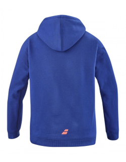 Кофта для мальчика теннисная Babolat Exercise Hood Sweat Jr - estate blue