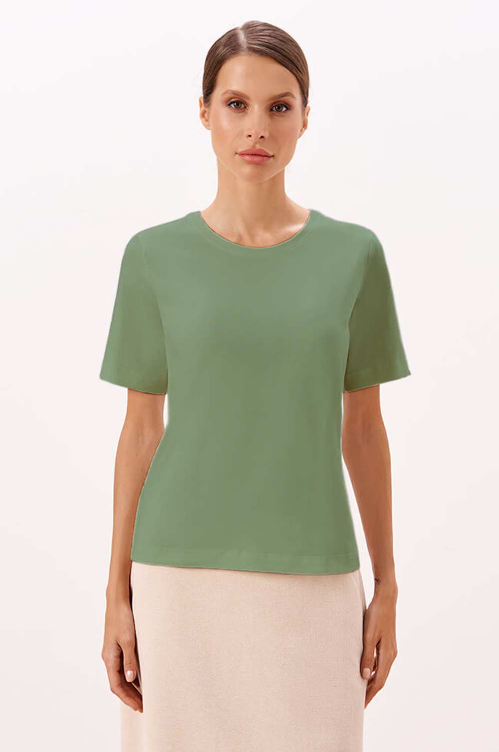 23235 Футболка женская (травяной)