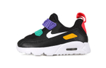 Baby Nike Air Max 90 color matching casual low-top running shoes black and purple