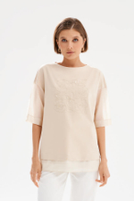 23521 Джемпер женский (бежевый)