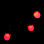 Гирлянда для дома Полусфера 7 м 50 ламп LED черный пров. Красный (возможность соединения)