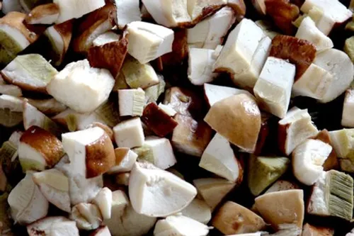 Грибы Белый  кубик  (1/8)