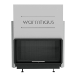 Каминная топка прямая WARMHAUS FLAT 100/57h