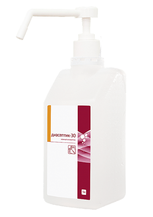 Диасептик-30 кожный 1л с дозатором