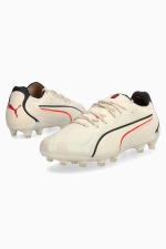 Бутсы Puma King 20 Ultimate FG/AG - белый