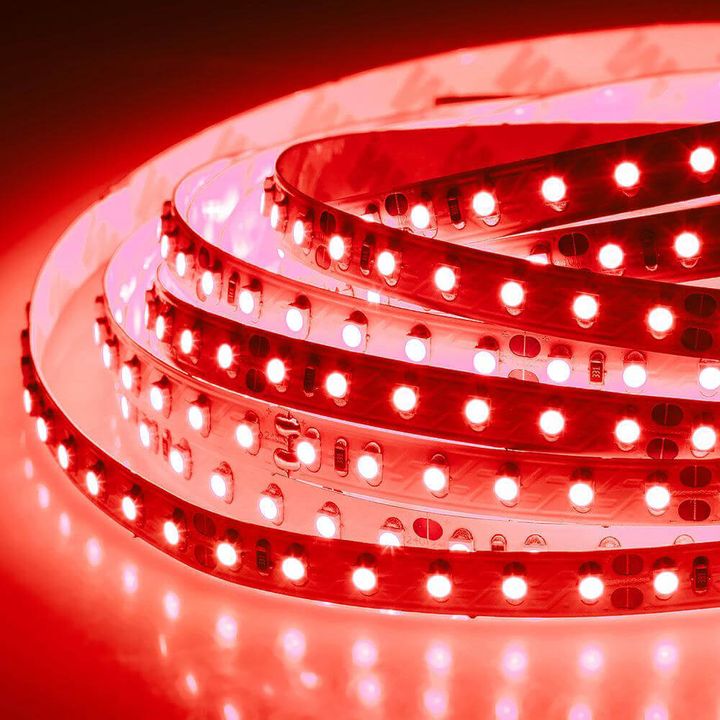 Светодиодная лента Arlight 9,6W/m 120LED/m 3528SMD красный 5M 008781(B)