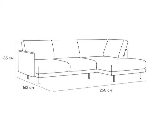 Диван Ricadi угловой