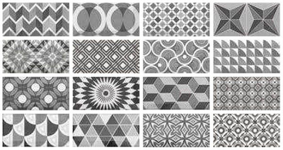 Настенная плитка METRO Patchwork B&W