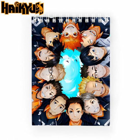 Блокнот Haikyuu!! Волейбол!! команда