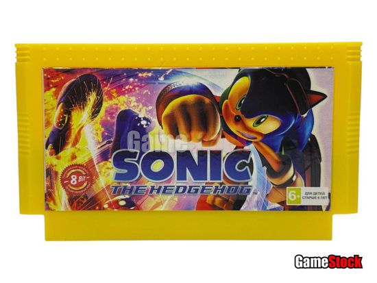 Картридж 8-Bit - SONIC The Hedgehog