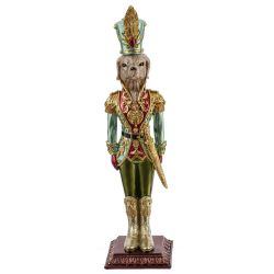 GAEM Фигурка декоративная "Солдатик-собака", L11 W11 H41,5 см