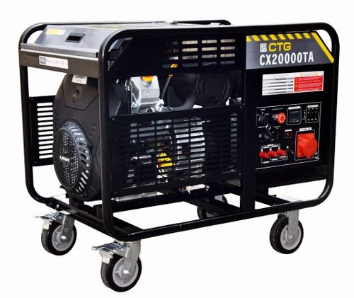 Генератор бензиновый CTG CX20000TA - [15,5 кВт / 380V / Lifan 2V90F] трехфазный