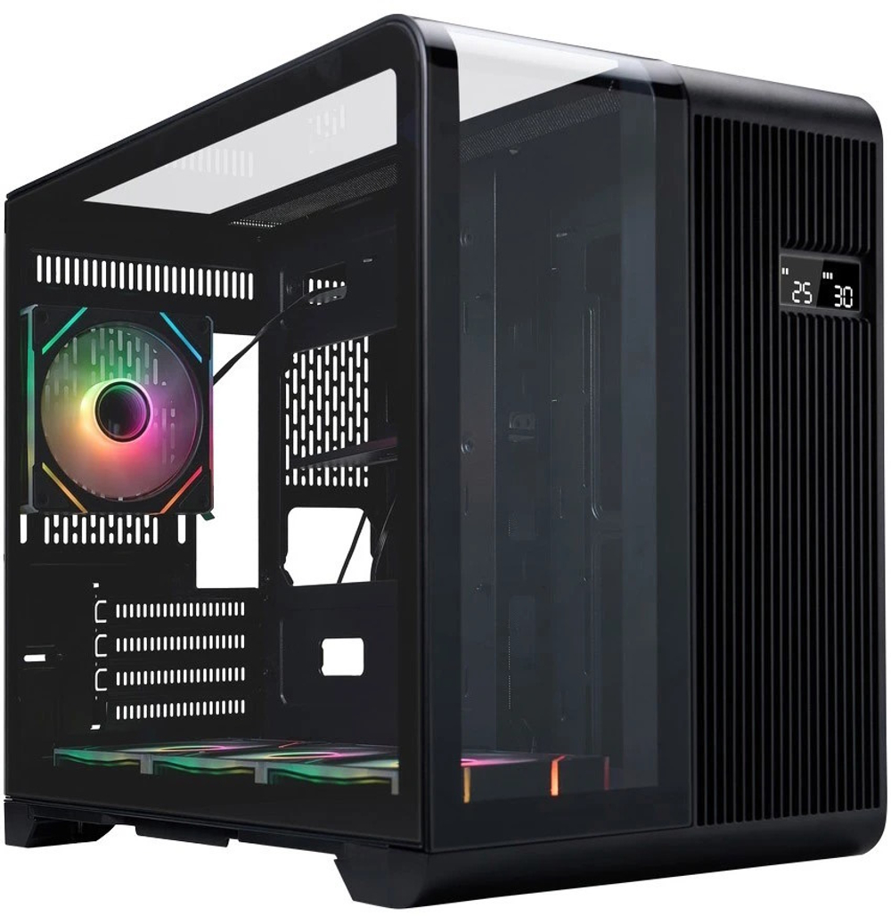 Корпус mATX 1STPLAYER RT6-BK-3FC7R-1FC7