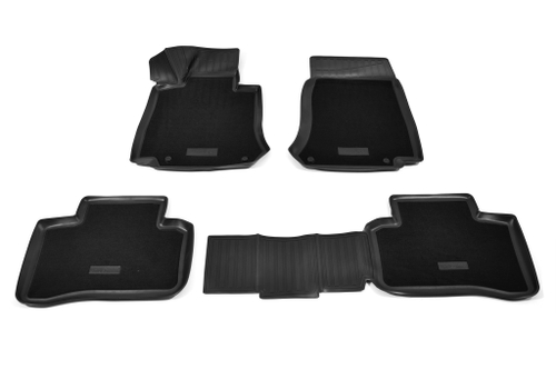 Ковры в салон Norplast/Unidec для Mercedes-Benz GLC Coupe в кузове C253 (2016-), Черный, арт.NPA11-C56-525-CM