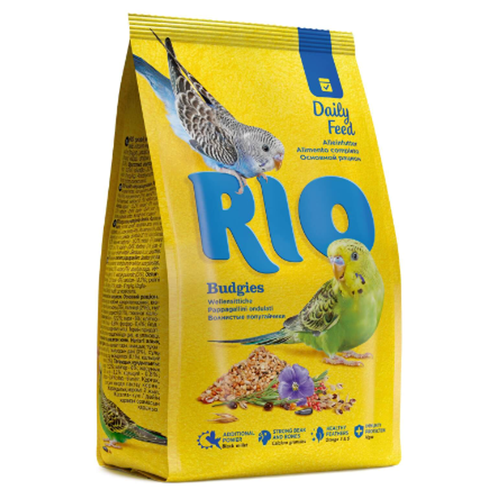 Rio корм для волнистых попугаев основной рацион, 1кг