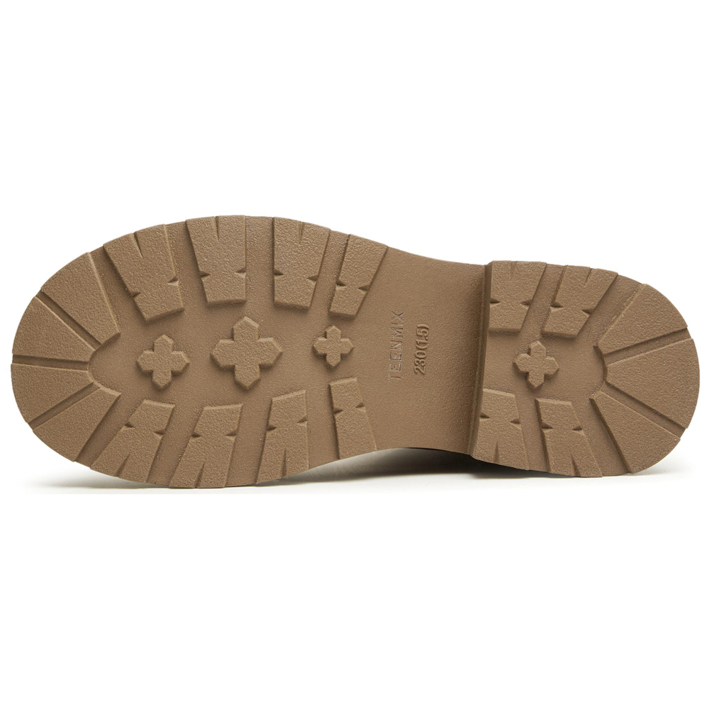 Teenmix Refined Luxury Thin Fleece Boots Crew Ankle Boots 4.5cm Women"s