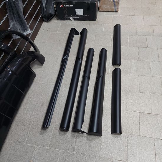 Накладки на пороги ABT для VW T5 2003-2015